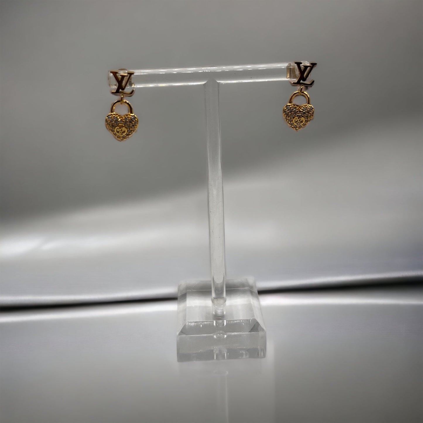 Luisito V Inspired Designer Earring Rosegold, Gold or Silver