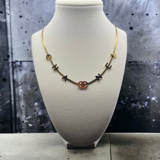 Coco Inspired designer necklace