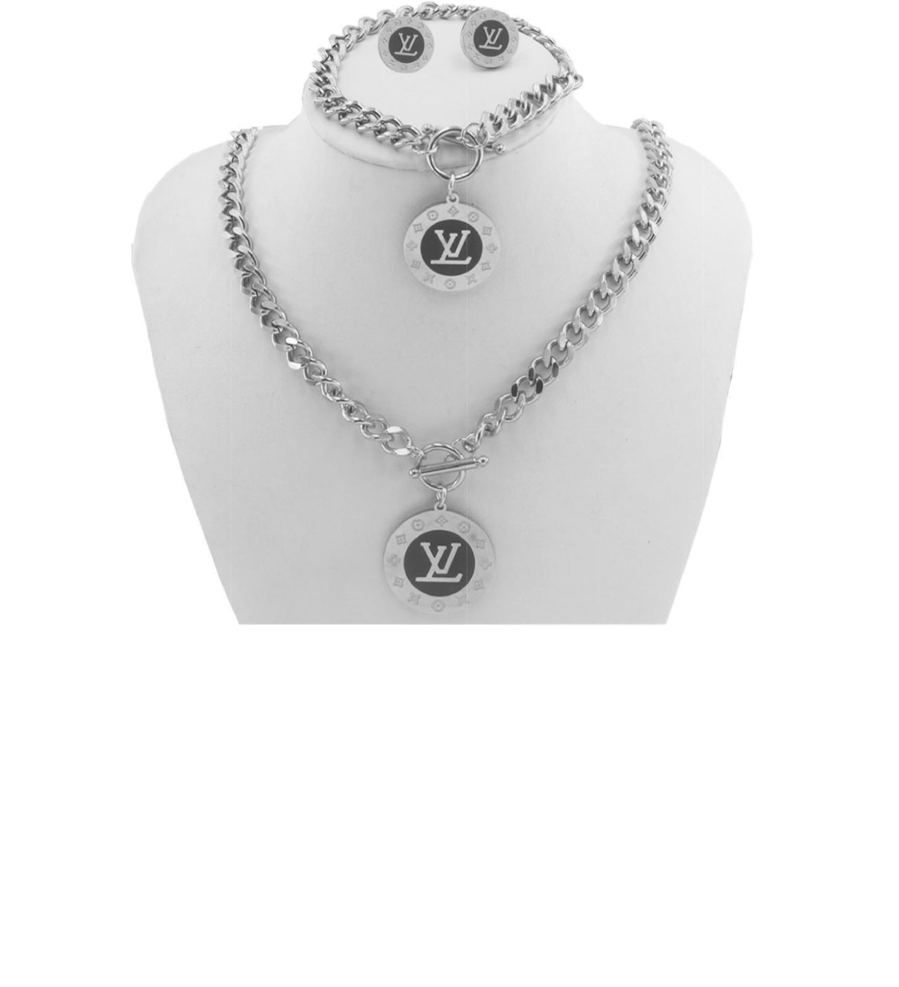 Luisito V Inspired Designer Set Silver